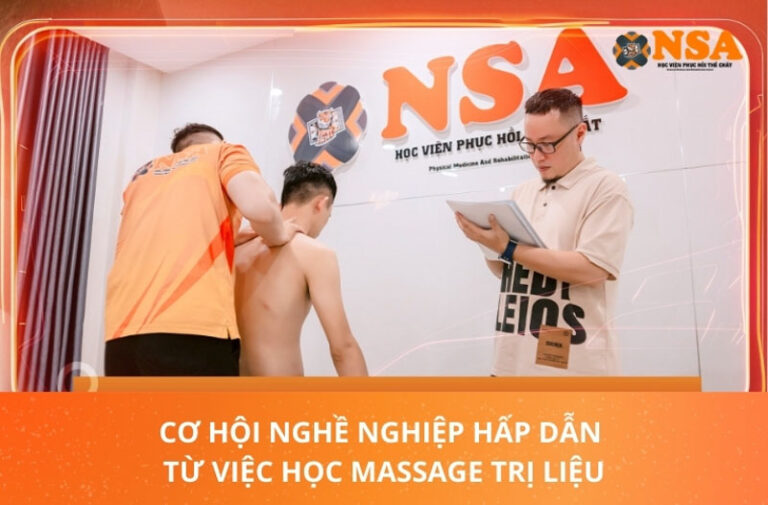 Cơ Hội Nghề Nghiệp Hấp Dẫn Từ Việc Học Massage Trị Liệu